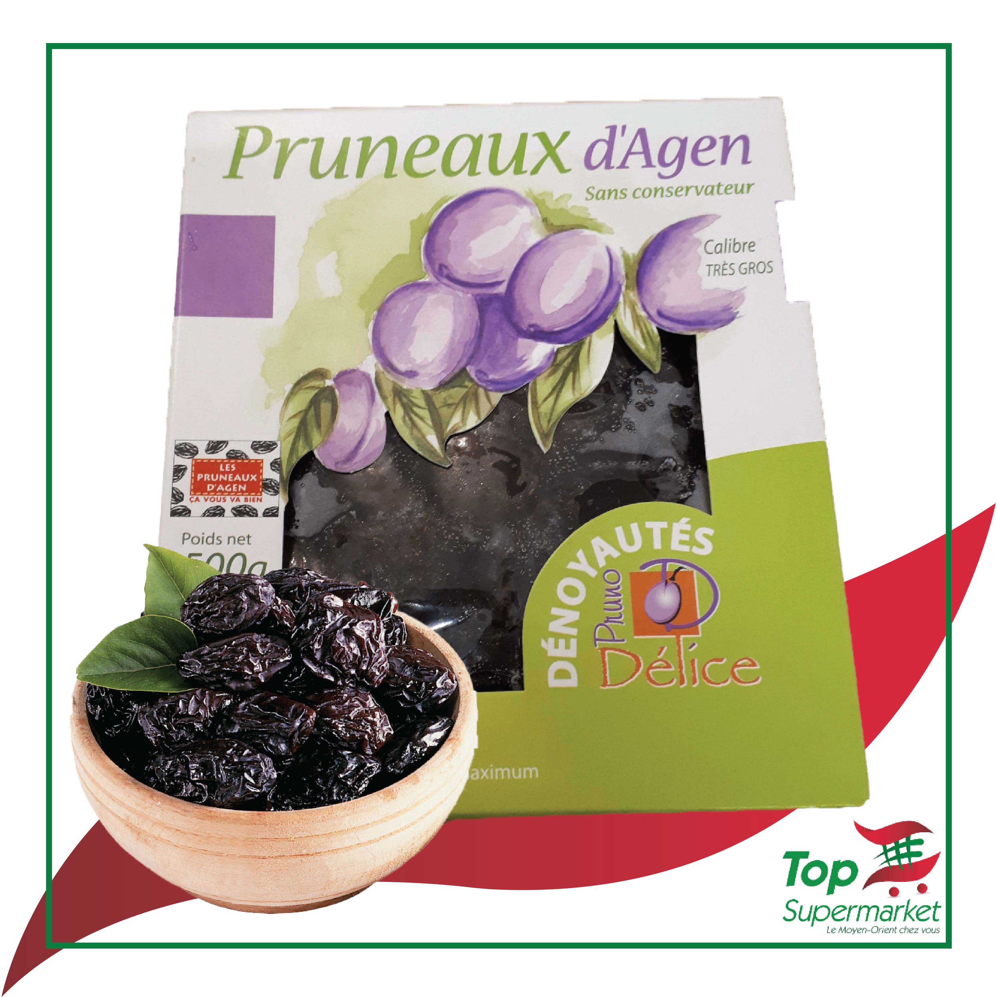 Délices Pruneaux d'Agen 500gr